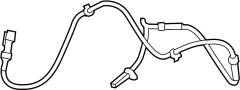 View ABS Wheel Speed Sensor (Front) Full-Sized Product Image