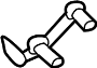 View Powertrain Skid Plate Bolt Full-Sized Product Image