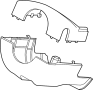 Image of Steering Column Cover image for your Ford