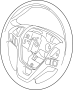 Image of Steering Wheel image for your 2009 Ford F-150 5.4L Triton V8 FLEX A/T RWD XLT Extended Cab Pickup Fleetside 