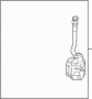 Image of Washer Fluid Reservoir image for your 2024 Ford Transit-350   