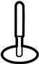 View Screw. Mount. High.  Full-Sized Product Image