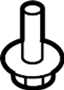 View Brake Dust Shield Bolt Full-Sized Product Image