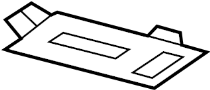 Image of Roof Bezel image for your 2011 Ford F-150 5.0L V8 FLEX A/T RWD Lariat Extended Cab Pickup Fleetside 