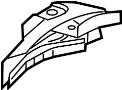 View Wheel Housing Bracket (Rear) Full-Sized Product Image 1 of 2