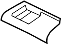 Image of Interior Quarter Panel Trim Panel Insert (Upper, Lower) image for your 1988 Ford Ranger   