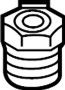View Suspension Crossmember Insulator (Front) Full-Sized Product Image