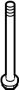 View Suspension Crossmember Bolt (Front, Rear, Lower) Full-Sized Product Image