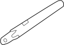 View Back Glass Wiper Arm (Rear) Full-Sized Product Image