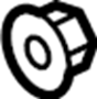 Image of Catalytic Converter Nut image