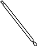 Image of Liftgate Lift Support image for your 2013 Ford E-350 Super Duty  XL Extended Passenger Van 