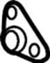 Image of Bracket. (Upper, Lower). A Bracket to mount the. image for your Ford Escape  