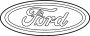 Image of Emblem. Decorative Emblem used. image for your 2013 Ford F-250 Super Duty 6.7L Power-Stroke V8 DIESEL A/T 4WD XLT Extended Cab Pickup Fleetside 