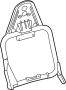 View Seat Back Frame (Upper) Full-Sized Product Image 1 of 5