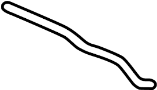 View Engine Coolant Overflow Hose Full-Sized Product Image