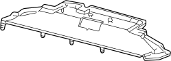 View Radiator Support Air Deflector (Front, Upper) Full-Sized Product Image 1 of 6
