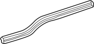 View Door Window Belt Weatherstrip (Upper) Full-Sized Product Image 1 of 6