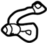 View Hood Latch Striker Plate Full-Sized Product Image 1 of 2