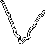 View Engine Timing Cover Gasket (Front, Upper) Full-Sized Product Image 1 of 10
