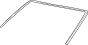 View Windshield Molding (Lower) Full-Sized Product Image 1 of 4