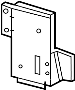 View Air Bag Control Module Bracket Full-Sized Product Image 1 of 2
