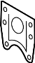 View Plate. Bracket. Mount. Bumper Impact Bar. Frame Side Member. Reinforcement.  Full-Sized Product Image 1 of 2