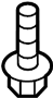 View Bolt. Screw. Tie. Bar. (Lower) Full-Sized Product Image