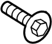 View Radiator Support Panel Bolt (Upper, Lower) Full-Sized Product Image