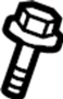 View Engine Coolant Reservoir Bolt Full-Sized Product Image