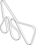 Image of Serpentine Belt image for your 2014 Ford Flex   