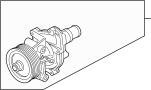 Image of Engine Water Pump image for your 2003 Ford Ranger 2.3L A/T RWD  