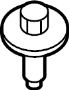View Engine Coolant Reservoir Bolt Full-Sized Product Image