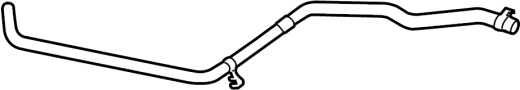 View Engine Coolant Overflow Hose (Lower) Full-Sized Product Image 1 of 2