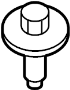 View Engine Coolant Reservoir Bolt Full-Sized Product Image 1 of 5