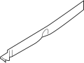Image of Frame Side Member Reinforcement Brace (Rear) image for your 2019 Ford Transit-350 3.7L V6 A/T Base Standard Cargo Van 