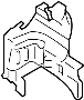 Image of Body A-Pillar Reinforcement (Upper, Lower) image for your 2019 Ford Transit-350 3.7L V6 FLEX A/T Base Extended Cargo Van 