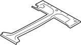 Image of Battery Hold Down Frame image for your 2008 Ford F-150 5.4L Triton V8 FLEX M/T 4WD THE 60TH ANNIVERSARY EDITION Crew Cab Pickup Stepside 