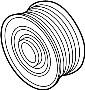 View Alternator Pulley Full-Sized Product Image