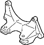 Image of Automatic Transmission Mount Bracket image for your 2017 Ford Expedition 3.5L EcoBoost V6 A/T 4WD EL Platinum Sport Utility 
