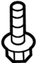 View Automatic Transmission Mount Bolt Full-Sized Product Image