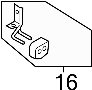 View Insulator. Bracket. Muffler. Hanger. (Front, Rear) Full-Sized Product Image 1 of 6