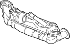 Image of Exhaust Gas Recirculation (EGR) Cooler image for your 2022 Ford Ranger 2.3L EcoBoost A/T 4WD XLT Crew Cab Pickup Fleetside 