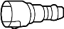 View Connector. Tube. Vent. Hose. PCV. (Upper, Lower) Full-Sized Product Image 1 of 8