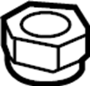 View Nut. Hub. (Lower) Full-Sized Product Image