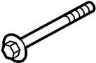 View Suspension Control Arm Bolt (Front, Upper, Lower) Full-Sized Product Image 1 of 2