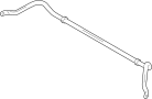 Image of Suspension Stabilizer Bar image for your 2019 Ford Transit-250 3.7L V6 A/T Base Standard Cargo Van 