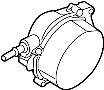 View Power Brake Booster Vacuum Pump. Pump Assembly - Vacuum.  Full-Sized Product Image 1 of 2