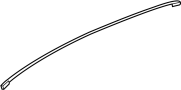 Image of Dashboard Panel Seal image for your 2009 Ford F-250 Super Duty  XL Standard Cab Pickup Fleetside 