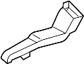 Image of Instrument Panel Air Duct (Rear, Lower) image for your 2006 Ford F-350 Super Duty 6.0L Power-Stroke V8 DIESEL A/T RWD XLT Crew Cab Pickup 