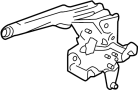 Image of Parking Brake Pedal Release Handle image for your 2020 Ford Transit-250 3.5L V6 FLEX A/T AWD Base Extended Cargo Van 